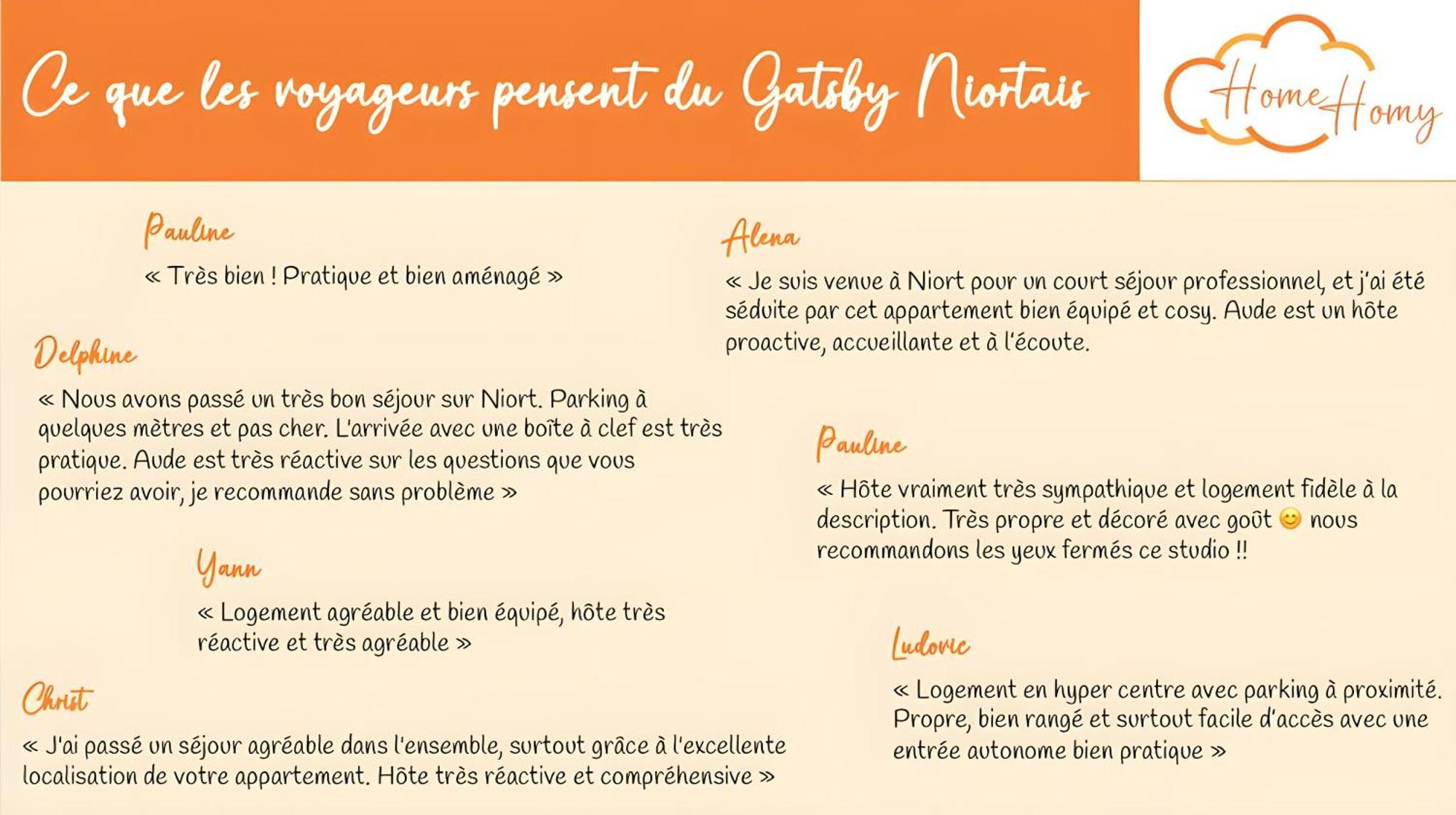 Le Gatsby Niortais - Home Homy Bagian luar foto