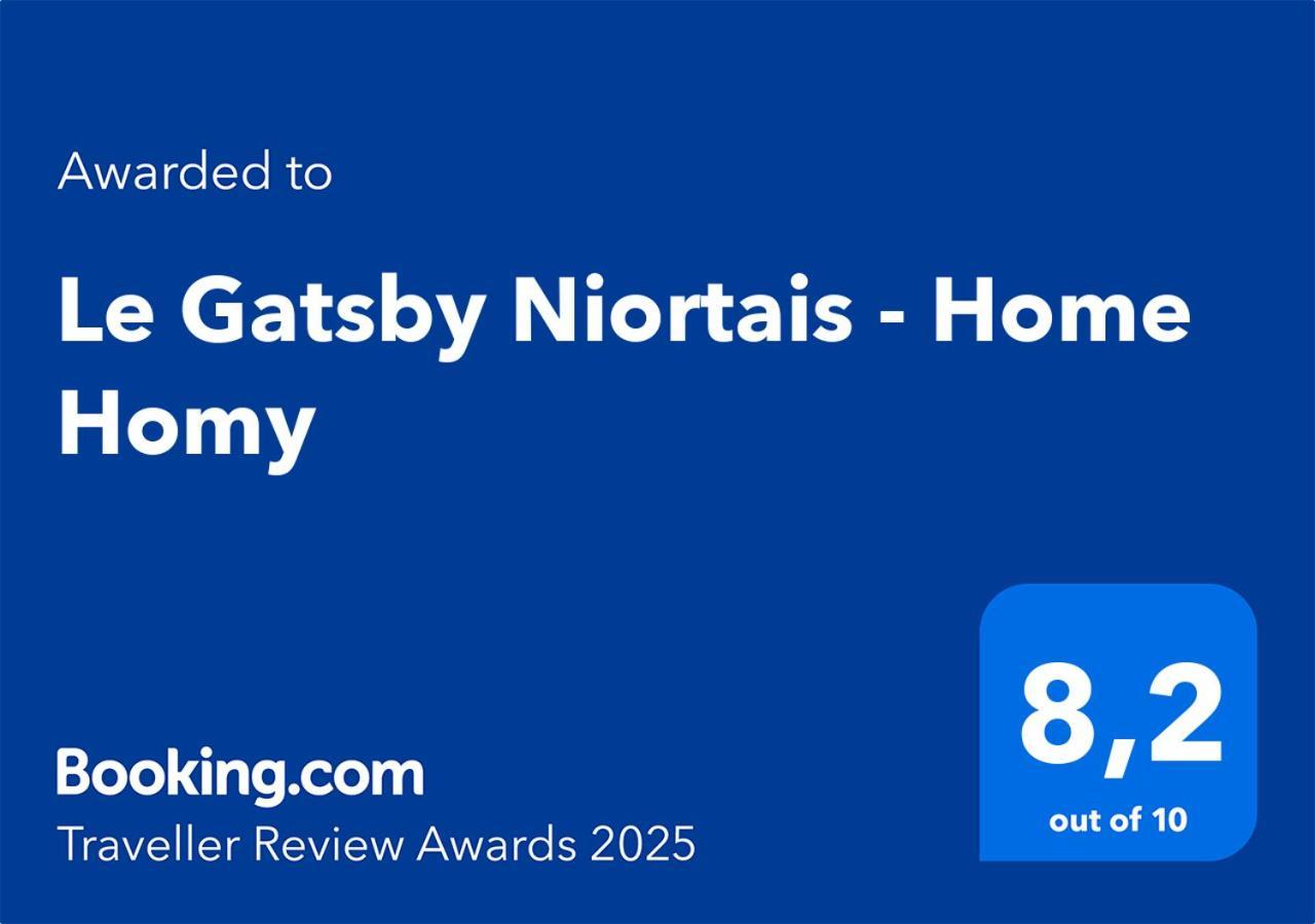 Le Gatsby Niortais - Home Homy Bagian luar foto